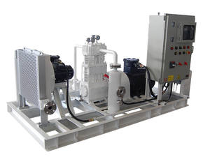 Compresor de aire pequeño de conversión de frecuencia, refrigerado por aire, sin aceite, con lubricación, tipo BOG, refrigerado por correa, BT4 - Product Image 2