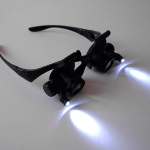 NO.9892G 10X 15X 20X 25X binoculaire LED pour Loupe réparée, Loupe bandeau - Product Image 5