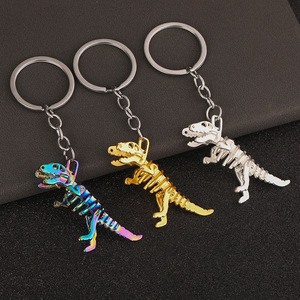 Porte-clés squelette de dinosaure noble, breloque de <span class=keywords><strong>sac</strong></span> sur le thème des fossiles pour hommes, femmes et adolescents - Product Image 6