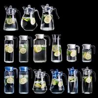 Luminarc Vente en gros Théière en verre Bouilloire Collection Théière marocaine Fontaine avec tasses