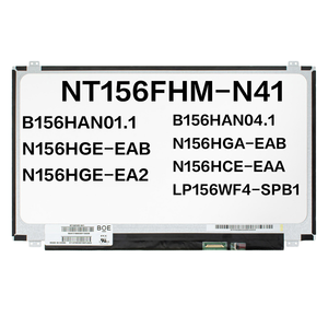 จอแล็ปท็อปขายส่ง 60Hz FHD 15.6 นิ้ว 1920x1080 30 พิน EDP รุ่น NT156FHM-N41 LP156WF4-SPB1 B156HAN01.1 N156HGE-EAB จำหน่ายจำนวนมาก - Product Image 5