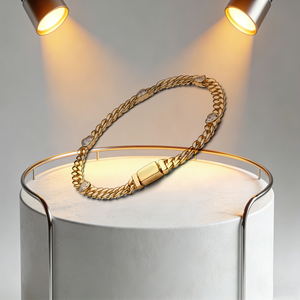 Nueva <span class=keywords><strong>Pulsera</strong></span> de Plata de Ley 925 Chapada en Oro de 18K con Circonita Brillante en Forma de Corazón, Ideal para Regalo de Joyería para Mujer, 2025 - Product Image 3