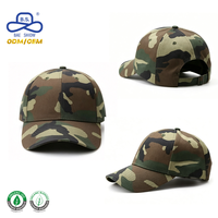 Gorra de Béisbol de Lona con Camuflaje, Ajustable, Informal para Exteriores, con Logotipo Personalizado, Gorra Deportiva para el Sol