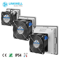 Ventilateur d'extraction industriel à haute efficacité avec protection IP54, faible volume, grande capacité de débit d'air, structure ignifuge et filtre intégré