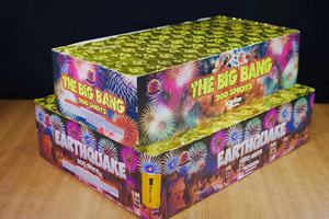 Feux d'artifice de gâteau de 0,8 pouce en gros d'usine, 100-300 coups, étincelles multicolores pour les célébrations du Nouvel An, d'Halloween et de mariage - Product Image 4