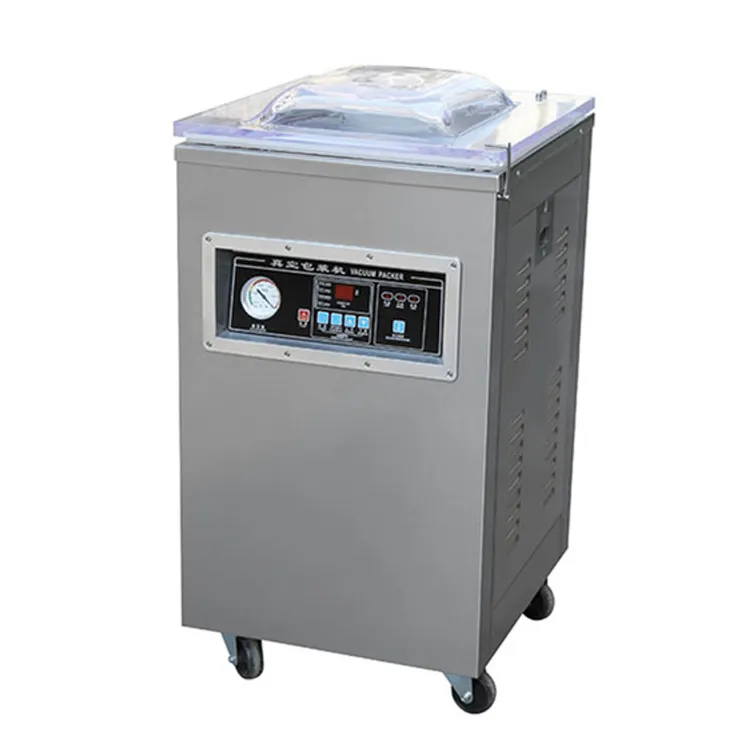 DZ-400/2H düşük gürültü dayanıklı elektrikli paslanmaz çelik vakumlu gıda Sealer çanta/gıda paketleme makinesi Sous Vide vakum