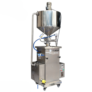 Máquina de llenado de grasa de cera de vela de mantequilla de maní, aceite de bálsamo de jalea de petróleo, tolva caliente semiautomática - Product Image 3