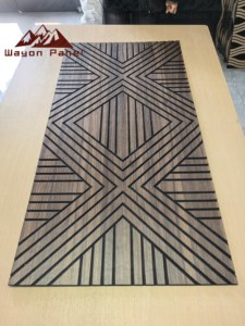 Paneles Acústicos Absorbentes de Sonido de Gran Tamaño Wayon, Resistentes al Fuego, 100% <span class=keywords><strong>Fibra</strong></span> de Poliéster, Diseño Moderno para Conferencias - Product Image 4