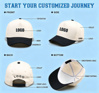 Topi Baseball Berkualitas Tinggi Grosir Baru 5 Panel Adjustable Snapback Bordir Empat Musim Gorras