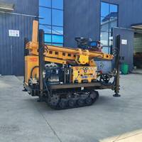 Machine de forage rotative hydraulique à prix d'usine pour puits d'eau, avec pompe et composants essentiels du moteur