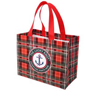 Nouveau design Sac à main imprimé avec logo Sac <span class=keywords><strong>noir</strong></span> non tissé pour vêtements, chaussures et achats - Product Image 4