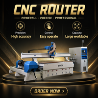 Fresadora CNC para Madera MG1325 de 4 Ejes, Husillo ATC de 9KW con Dispositivo Rotatorio