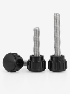 Knurled <strong>Screw</strong> Chuanghe High Quality Hot Sales Nylon Plastic Tip Knurled <strong>Thumb</strong> <strong>Screw</strong> <strong>M2</strong> M3 M4 Black Head <strong>Thumb</strong> Bolt - Product Image 3