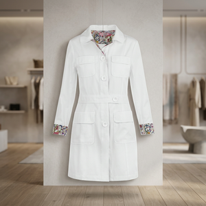 Batas de Laboratorio Exclusivas y Modernas para Mujer, Fabricadas en Bangladesh con Tela de Poliéster/Algodón a Precio Accesible, Uniforme de Hospital de Alta Calidad - Product Image 3