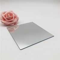 Miroir de téléprompteur personnalisé de 2 mm/3 mm d'épaisseur, séparateur de faisceau unidirectionnel en verre pour hôtel et cuisine, de qualité supérieure