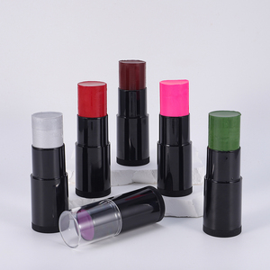 <span class=keywords><strong>Peinture</strong></span> corporelle et faciale professionnelle 18 couleurs à base d'huile acrylique naturelle pour Halloween, fêtes et déguisements, avec pochoirs – Fournitures de <span class=keywords><strong>peinture</strong></span> corporelle - Product Image 1