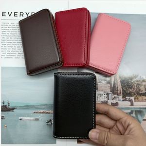 Name Luxury Pu Leather Credit Id <b>Holder</b> <b>for</b> Men Women Business <b>Card</b> Case <b>Wallet</b> - Product Image 4