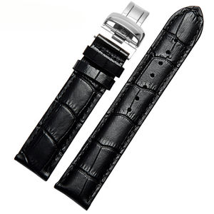 18mm 19mm 22mm <span class=keywords><strong>Bracelet</strong></span> de <span class=keywords><strong>montre</strong></span> pour 1853 T41 PRC200 <span class=keywords><strong>Bracelet</strong></span> de <span class=keywords><strong>montre</strong></span> en <span class=keywords><strong>cuir</strong></span> noir marron 20mm Bracelets de <span class=keywords><strong>montre</strong></span> <span class=keywords><strong>Bracelet</strong></span> bobine - Product Image 1