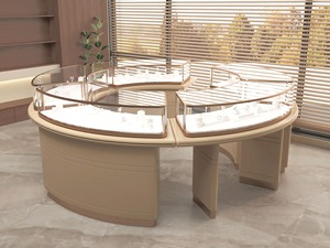 Vitrina de Joyería de Lujo, Mostrador de Vidrio para Exhibición de Joyas, Mueble para Tienda, Ideal para Exhibir y Vender Joyería - Product Image 5