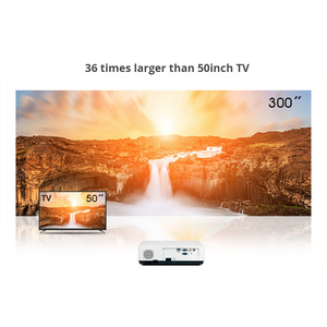 Projecteur <span class=keywords><strong>BYINTEK</strong></span> K500 3LCD 1080P 4000 lumens ANSI Haute luminosité 1920*1200 Proyector pour l'éducation et la publicité extérieure - Product Image 6