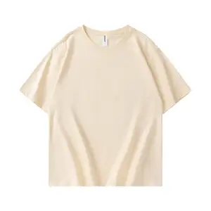 2024 High Quality Cotton Custom Logo T Shirt For Men Blank Heavy Weight Oversized Tshirt Printing Men's T-Shirts
