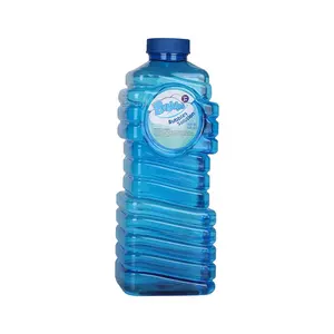 Bubble Solution Recharge 64oz Easy Grip Bouteille Tout Naturel Non Toxique pour Pistolet À Bulles Baguette Machine Jouets D'été Bubble Fun