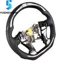 Volant personnalisé en fibre de carbone pour Toyota Reiz GRX130 Mark X X120 2005-2009 X130 2010-2017