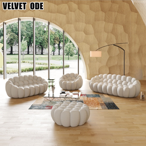 Sofá BUBBLE de Roche Bobois, Diseño de Lujo Comprimido, Nuevo, Cómodo y Económico para la Sala de Estar - Product Image 5