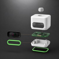 Système de Guidage de Stationnement Intérieur Évolutif avec Capteur et Caméra Binoculaire Double 4MP à 6 Baies, Gestion Centralisée par IA et Edge Local