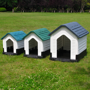 Wholesale Luxury Solid Pattern <strong>Small</strong> Plastic Pet House Multicolor Outdoor <strong>Dog</strong> <strong>Cage</strong> with Rain-Proof Sunroof - Product Image 2