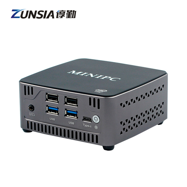 Industrial NUC Mini Pc I7 I5 I3  Win10 Pro Type-c 4K HD DP Display Dual 2.5G LAN Desktop Computer Mini Pc