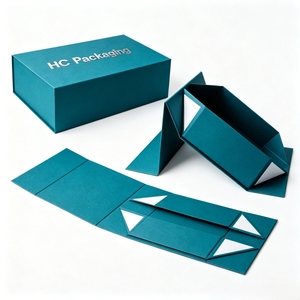 Caja de Regalo Magnética Plegable para Café, con Logotipo Personalizado, Empaque Rígido de Papel para Granos de Café, Cápsulas, Bolsas de Goteo y Sets de Regalo - Product Image 1