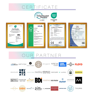 Federa per Cuscino in Cotone <span class=keywords><strong>e</strong></span> Lino Trapuntato 45*45cm per Arredamento Casa Vintage con Nappine - Product Image 6