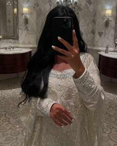 महिला पार्टी की शादी के लिए भारी डुपटा के साथ प्रीमियम अनूठी डिजाइन पैकistनी कढ़ाई डिजाइनर सूट - Product Image 3