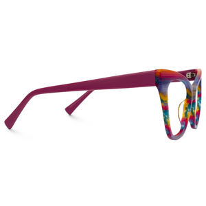Zeelool <span class=keywords><strong>Vooglam</strong></span> Vente en gros de lunettes optiques en acétate œil de chat tendance en stock Lunettes de créateur pour femmes à vendre - Product Image 4