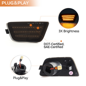 ไฟเลี้ยวข้างสีขาวอำพันสำหรับรถเชฟโรเลต ครูซ LTZ ดีเซล  ไฟเลี้ยวแบบ LED - Product Image 4
