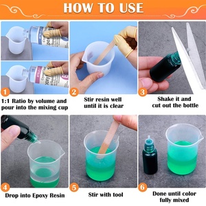 <span class=keywords><strong>Kit</strong></span> de résine époxy transparente MTBJZJ <span class=keywords><strong>pour</strong></span> la fabrication de <span class=keywords><strong>bijoux</strong></span>, porte-clés et ornements |   Directement de l'usine - Product Image 5