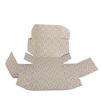 Boîte d'expédition personnalisée avec impression de citation intérieure, emballage pour vêtements et chaussures, conteneur pliable en carton ondulé