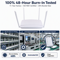 Terminal ONT XPON FTTH de Fábrica XP6487 EG8145V5 V8 F680 4GE Pots VoIP WiFi de Doble Banda ONU Versión en Inglés TR-069 OEM/ODM para ISP