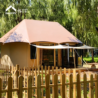 Maison de plage en acier de luxe, étanche, pour location de vacances, villa préfabriquée
