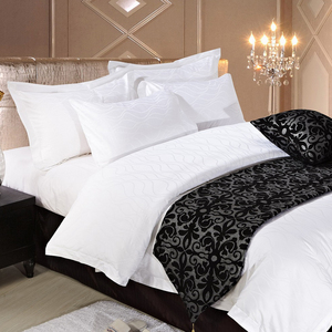 Infinity khách sạn Khăn Trải Giường hiện đại dệt tinh khiết bông thân thiện với môi tùy chỉnh sang trọng thoải mái tấm ga trải giường thiết lập chủ đề cao đếm cho - Product Image 5