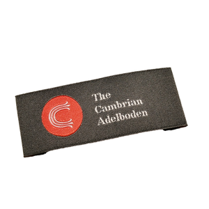 Индивидуальная тканая этикетка на шею, логотип частного бренда, этикетки для одежды, основная моющаяся тканая этикетка для одежды и футболки - Product Image 4