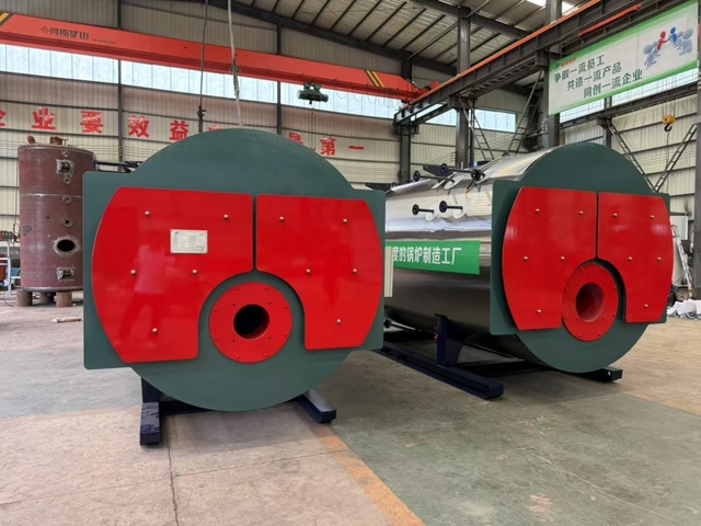 Automatic Horizontal Fire Tube Low Pressure WNS 5 Ton/2ton Industrial Gas Steam Boiler