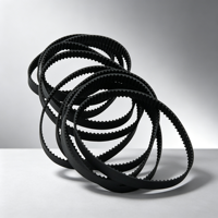 Courroie de distribution en caoutchouc série MXL, pas de 2,032 mm, boucle fermée, courroie synchrone pour imprimante 3D, équipement d'automatisation de précision