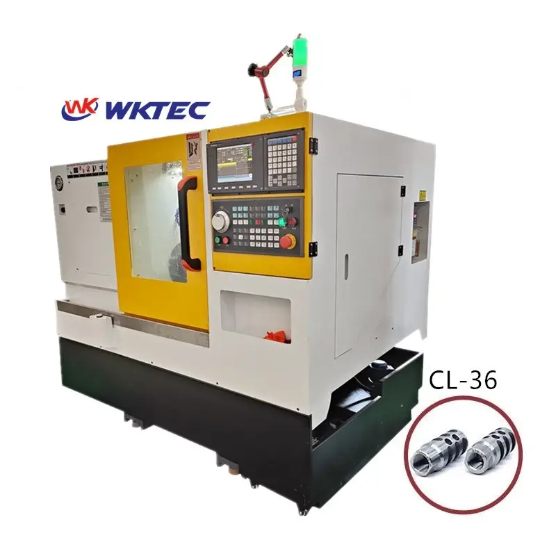 WKTEC LC-36 धातु खराद सीएनसी मशीन सीएनसी बारी मशीन बहु-कार्यात्मक सीएनसी खराद मोड़ और मिलिंग ड्रिलिंग मशीन