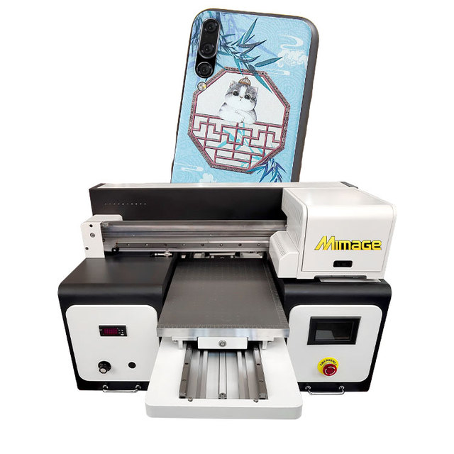 Newest Automatic A3 UV Printer for Phone case Cylinder Bottle Print With RIP FREE UV Printing Machine