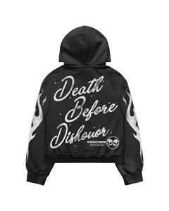 Yourbrand <b>Men's</b> Hooded Sweatshirt Black Oversized Streetwear Print Fleece Autumn Wear <b>Men</b> <b>Lightweight</b> <b>Hoodie</b> For Outdoor - Product Image 6