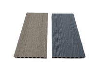 Revêtement de terrasse composite co-extrudé directement de l'usine, gaufrage 3D, WPC imperméable, lisse, pour l'extérieur, destiné aux marchés d'Australie et du Canada