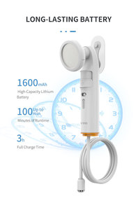 ปืนฉีดน้ำทำความสะอาดส่วนบุคคลโถสุขภัณฑ์แบบพกพาพร้อมหัวฝักบัว<span class=keywords><strong>2</strong></span>หัวสำหรับตั้งแคมป์ - Product Image 4