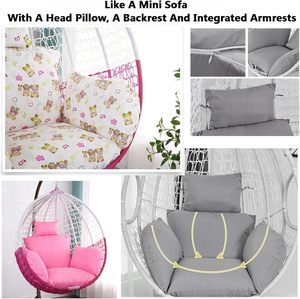 Mây giỏ ghế trong nhà hộ gia đình wicker ban công vườn đồ gỗ ngoài trời đứng treo trứng ghế Patio <span class=keywords><strong>Swing</strong></span> với đứng - Product Image 6